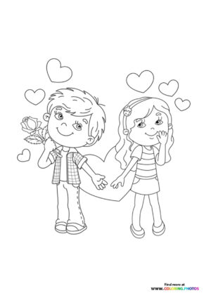 Young Couple Holding Hands