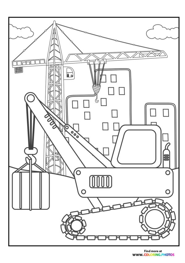 Crane moving load