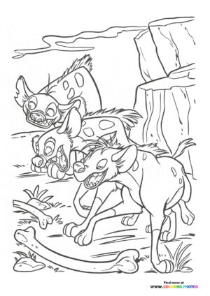 Shenzi, Banzai & Ed Hyenas