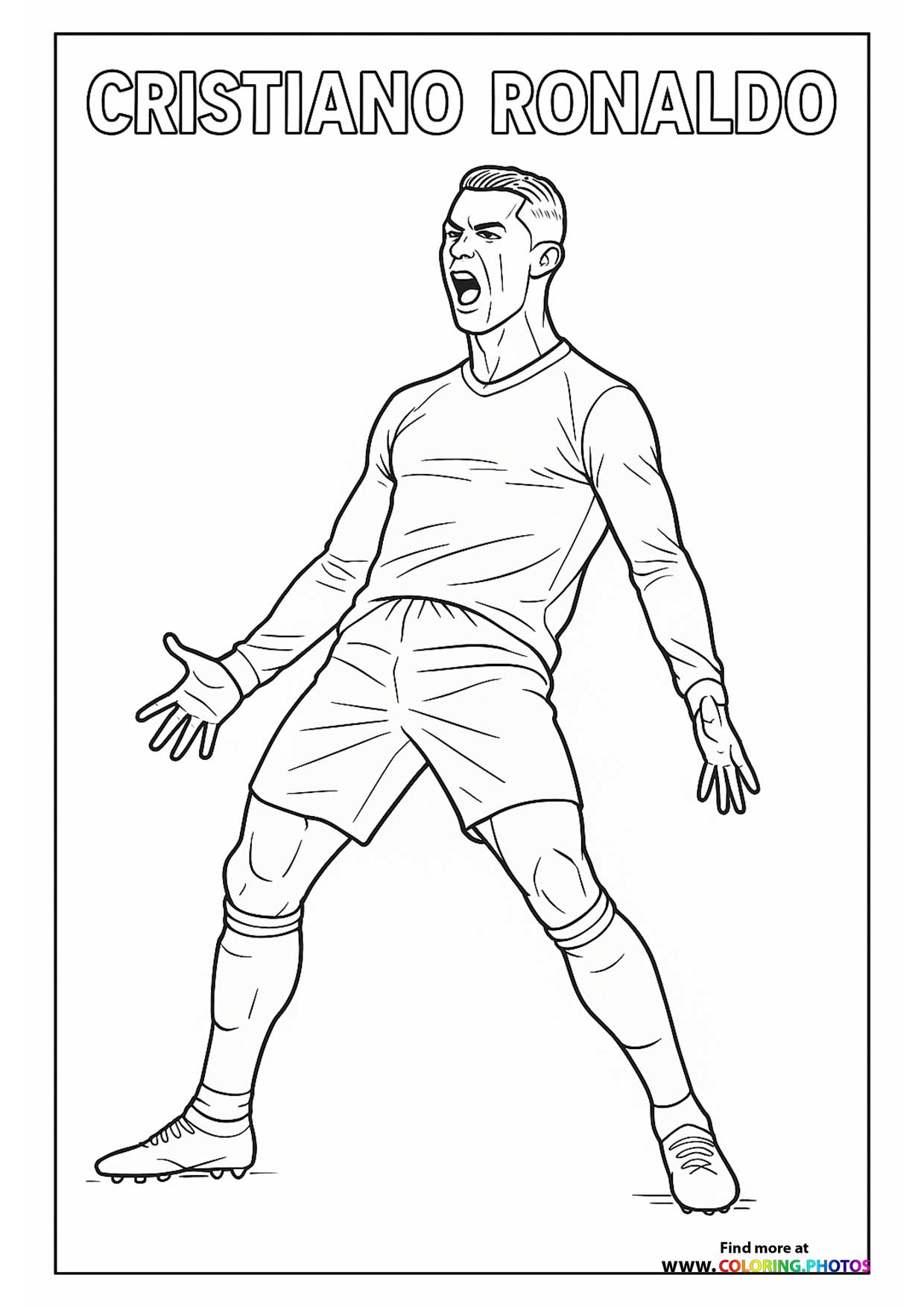 Cristiano Ronaldo celebration