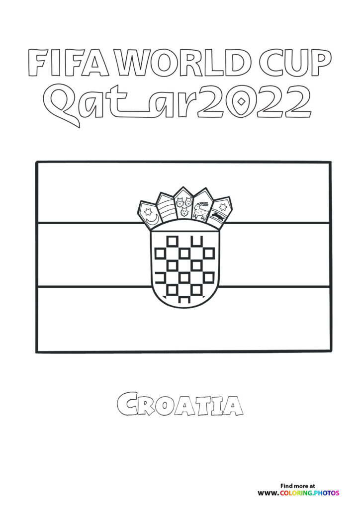 Croatia World Cup flag