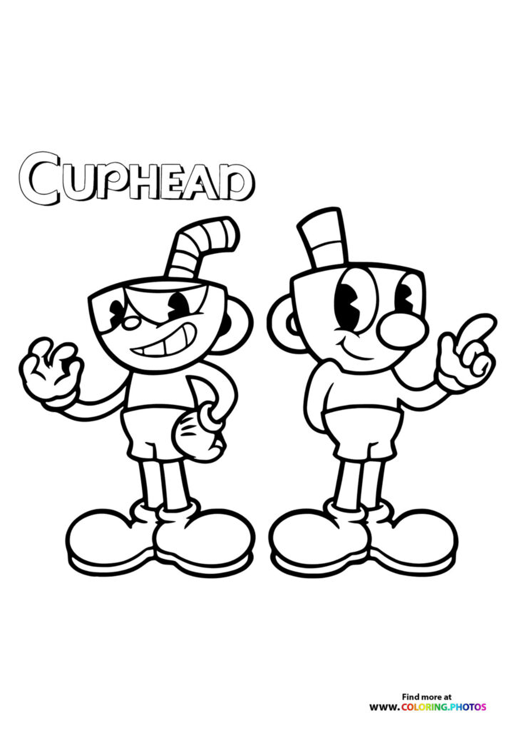 Cuphead and Mugman