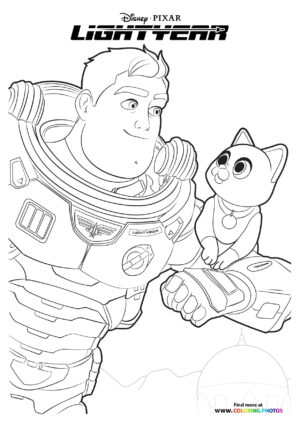 Buzz Lightyear with Sox