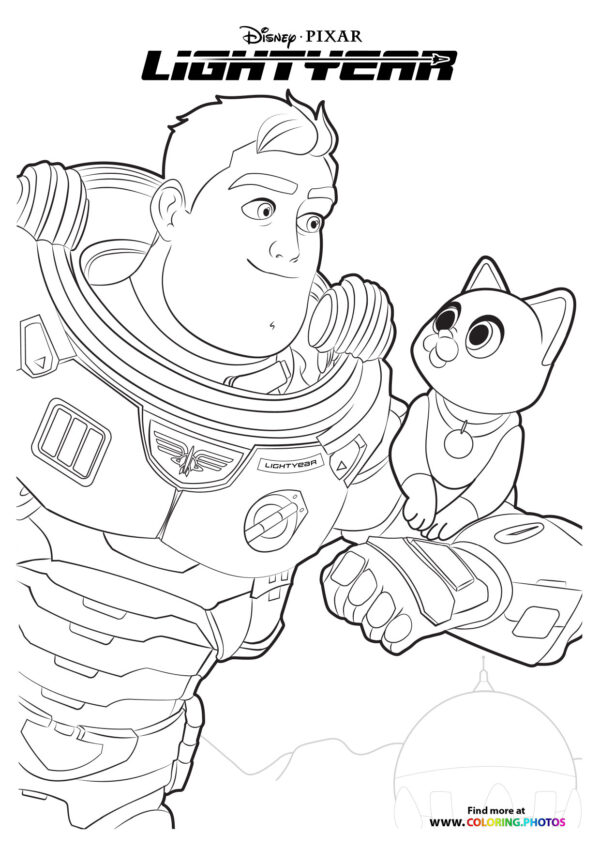 Buzz Lightyear with Sox