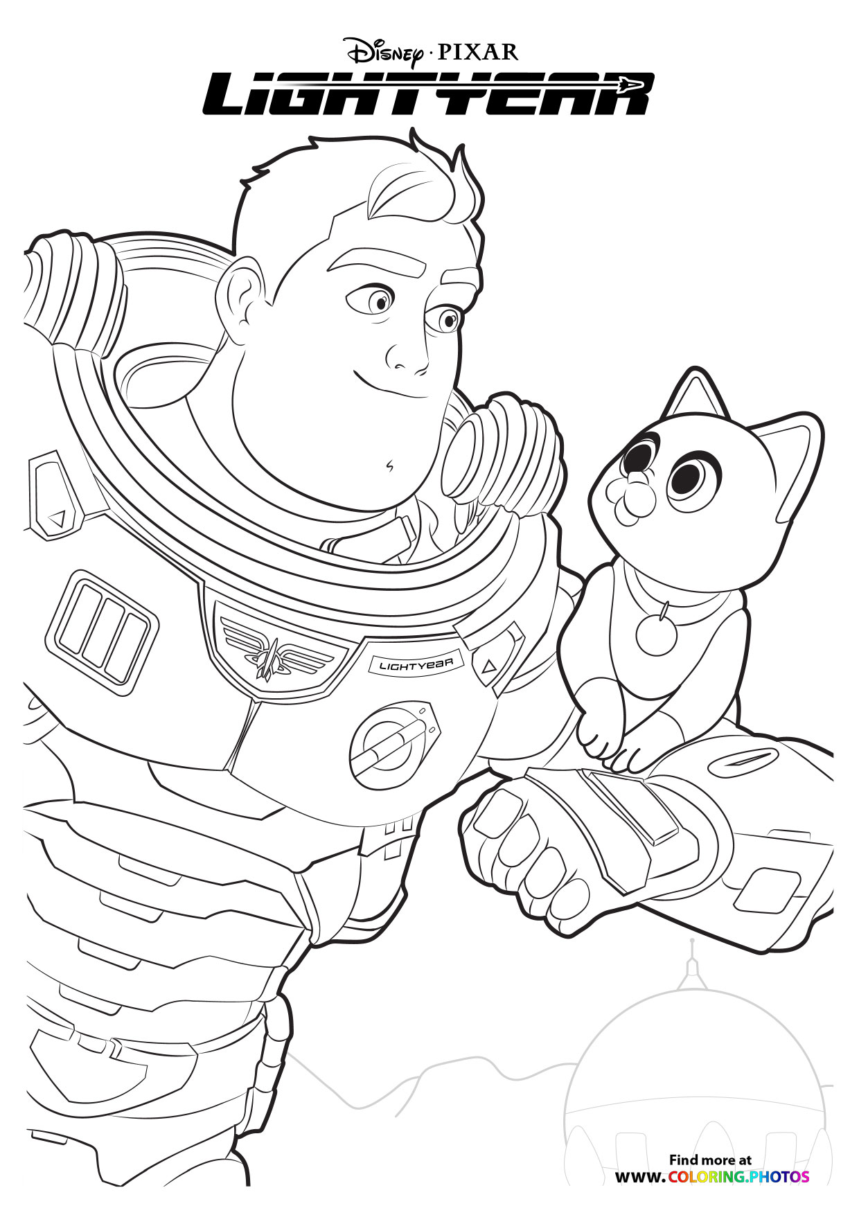 Buzz Lightyear with Sox