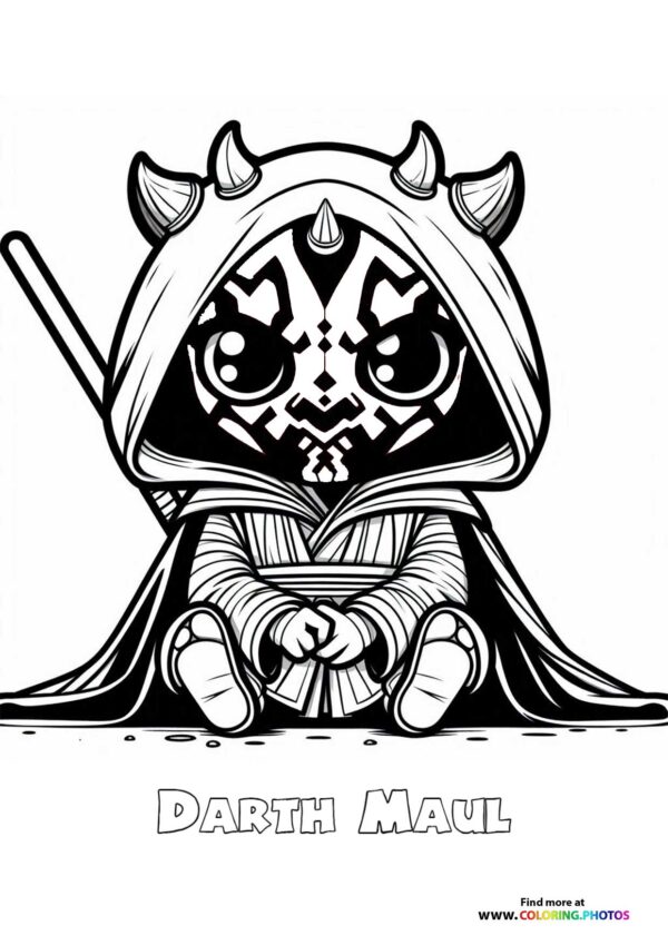 Cute Darth Maul from Star Wars