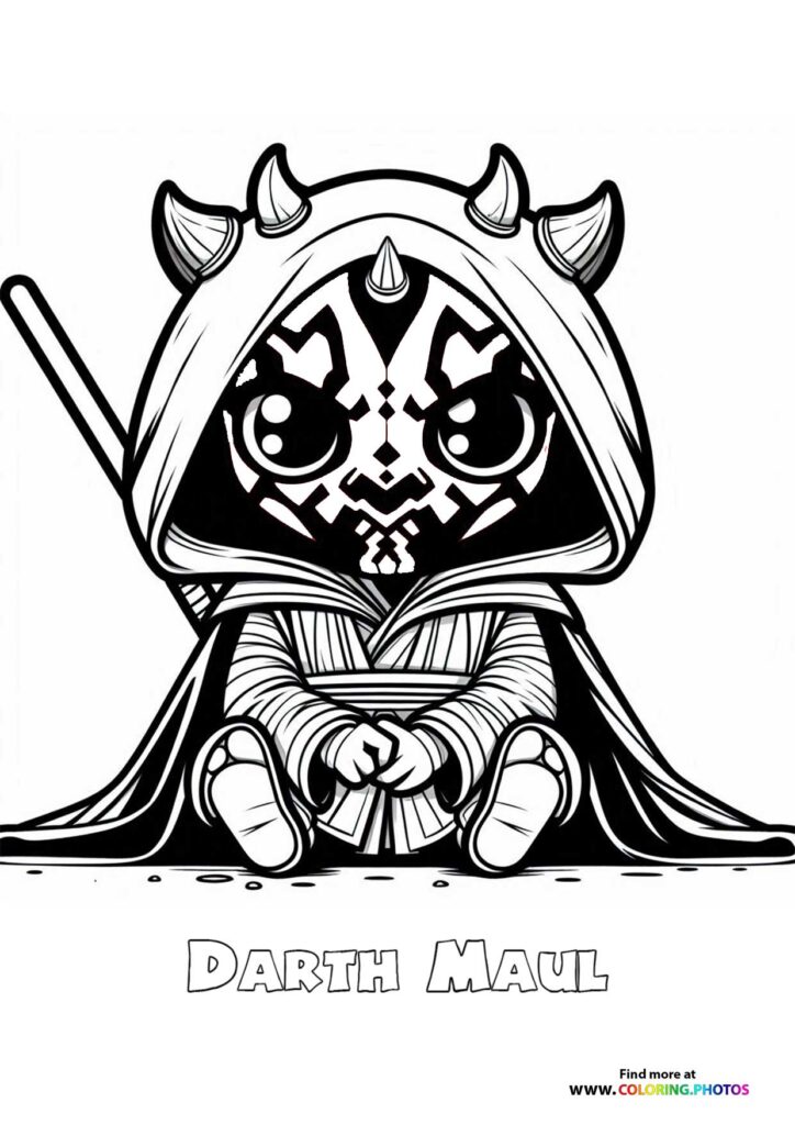 Cute Darth Maul from Star Wars
