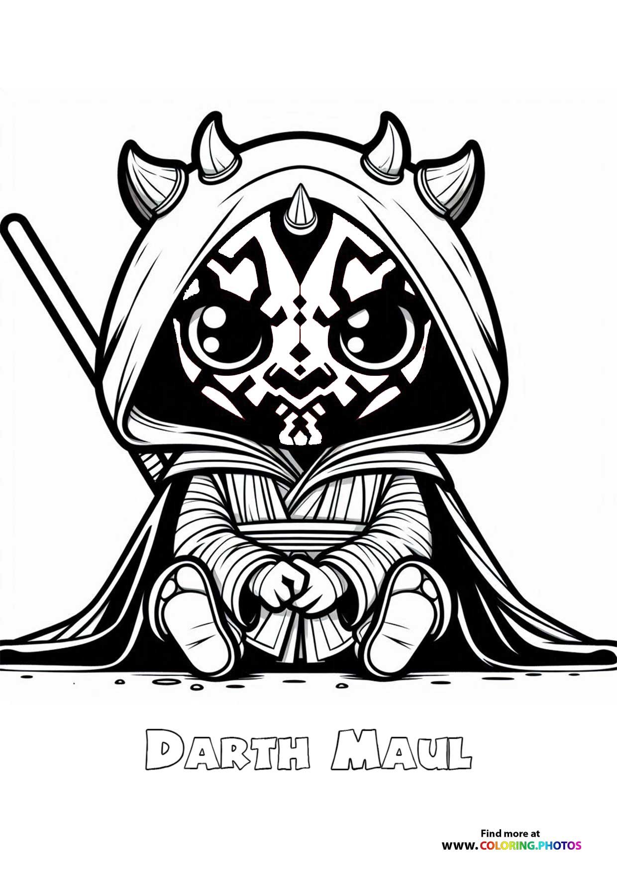 Cute Darth Maul from Star Wars