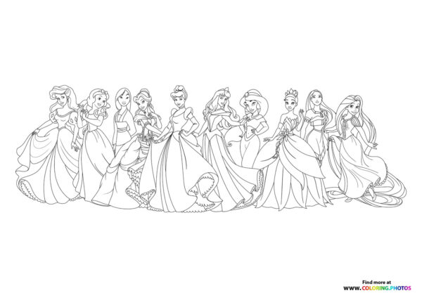 Cute Disney princesses