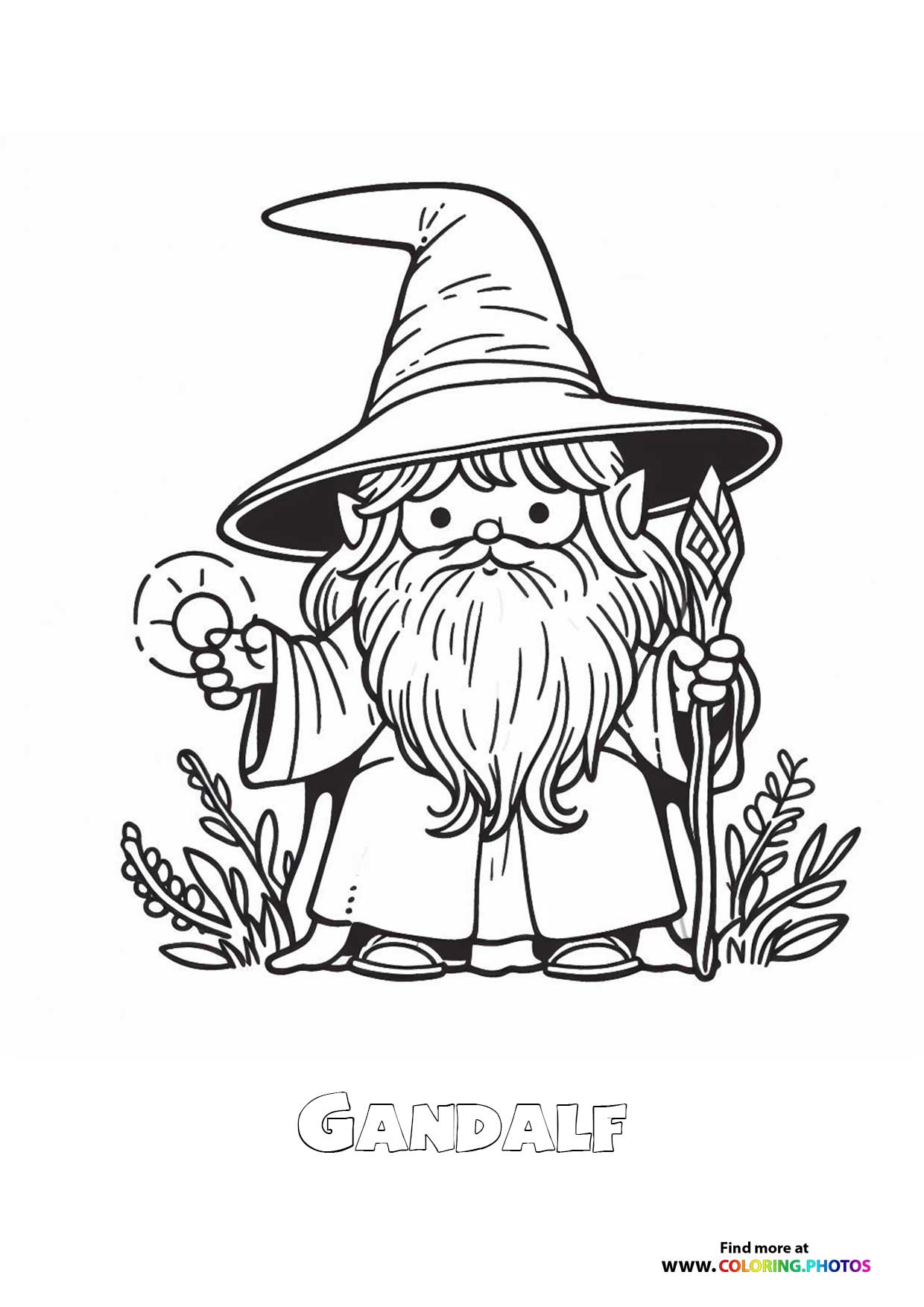 Cute Gandalf