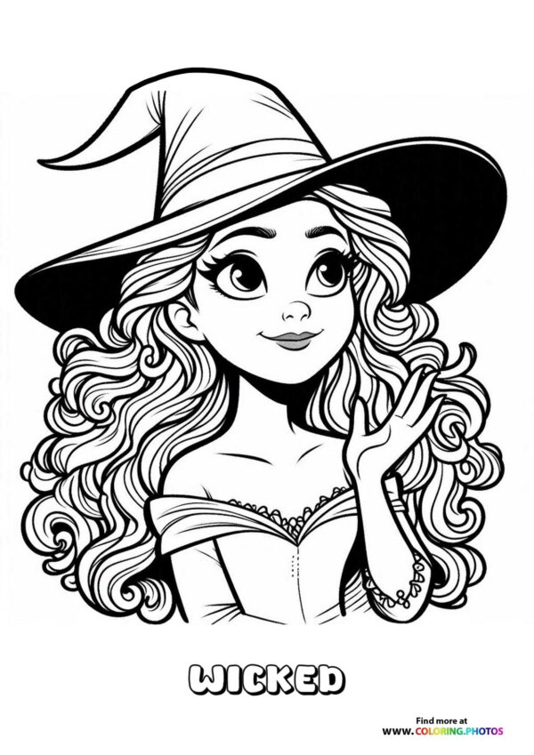 Glinda with Witch Hat