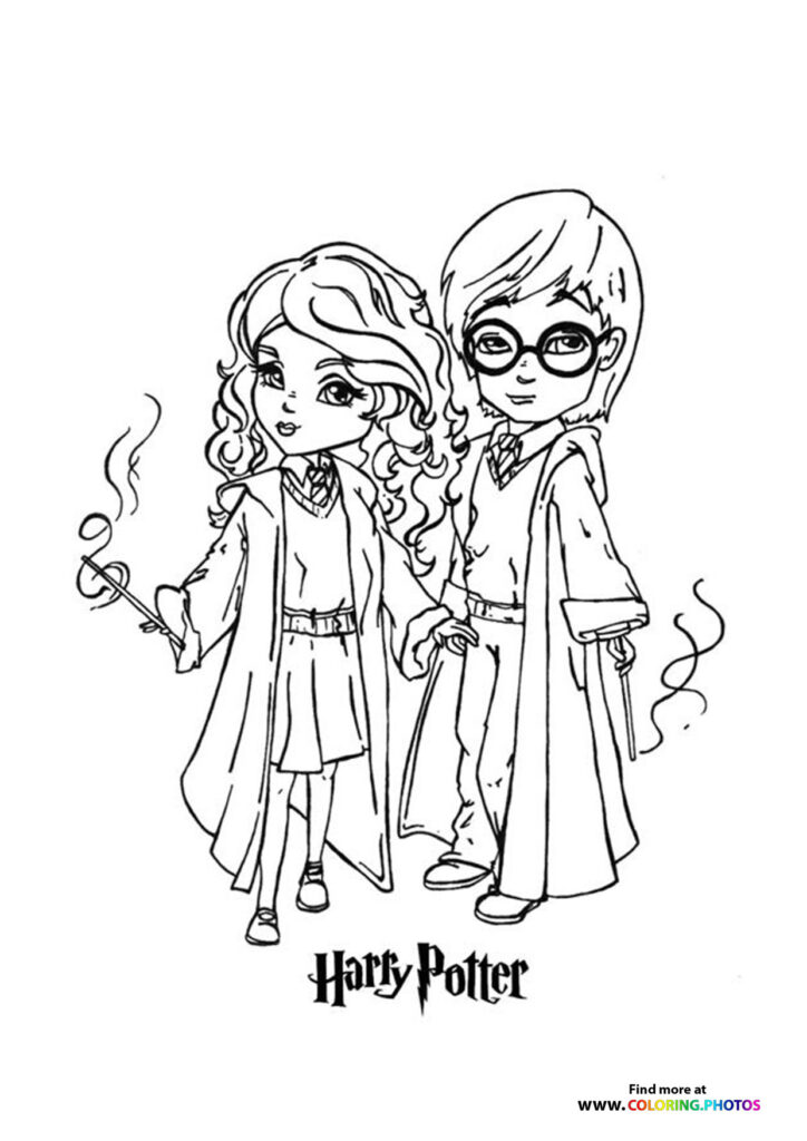 Cute Harry and Hermione