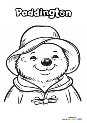 Paddington Smiling in His Hat
