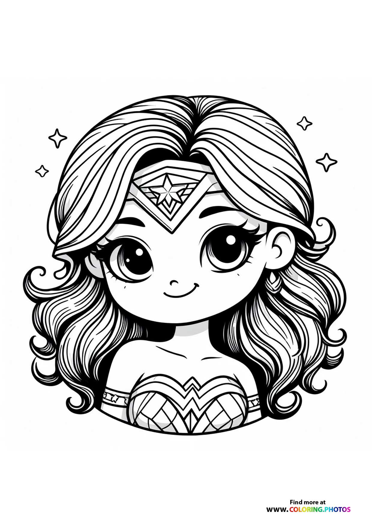 Cute Little Wonder Woman