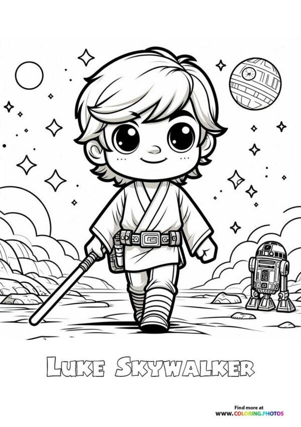 Cute Luke Skywalker from Star Wars
