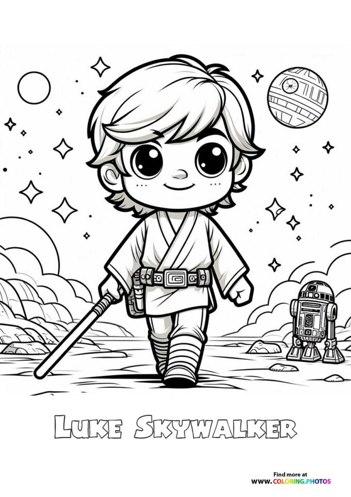 Cute Luke Skywalker from Star Wars