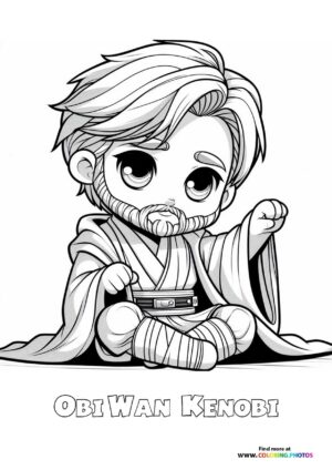 Cute Obi Wan Kenobi from Star Wars