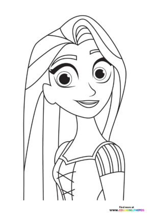Rapunzel Close-Up