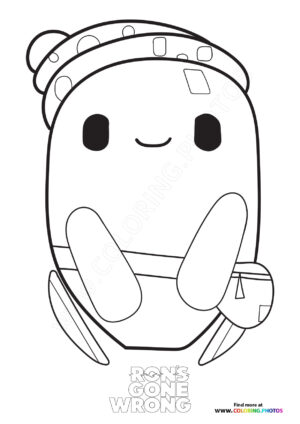 Ron the Robot Smiling