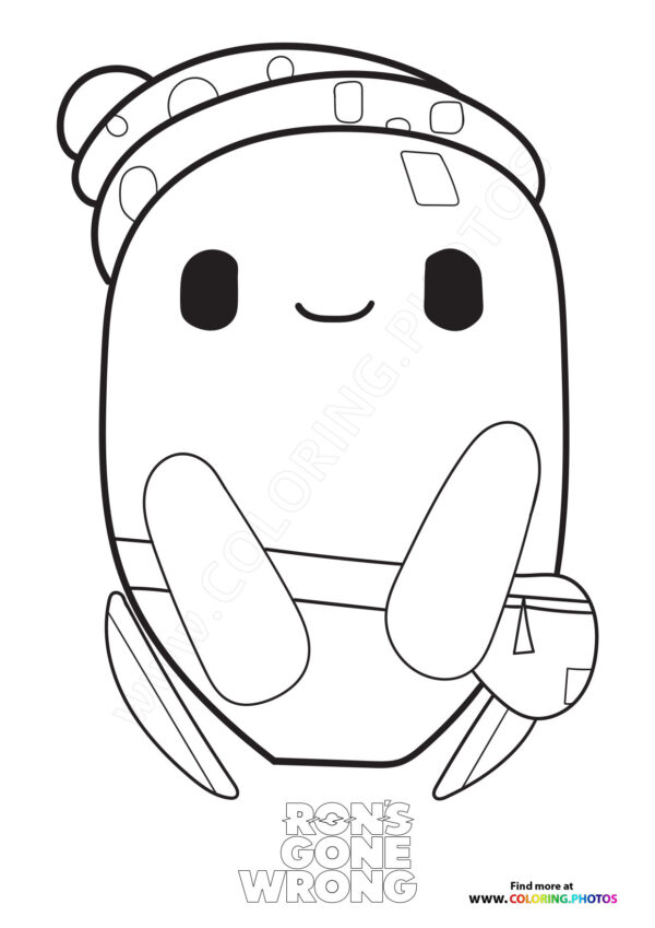 Ron's Gone Wrong coloring page