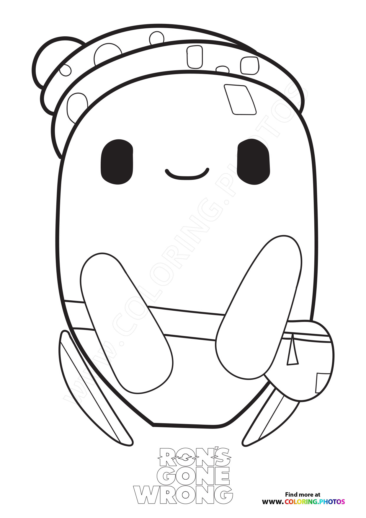 Ron's Gone Wrong coloring page