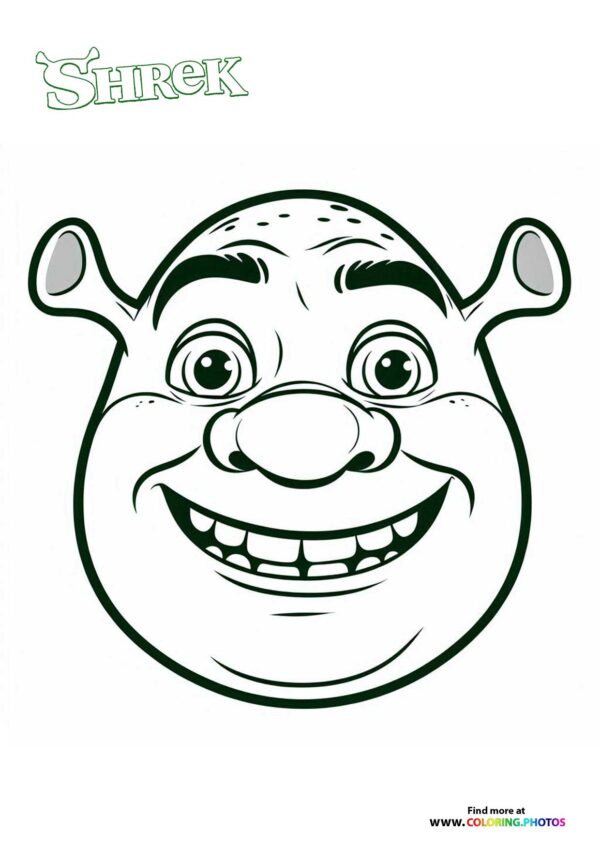 Shrek’s Smiling Face