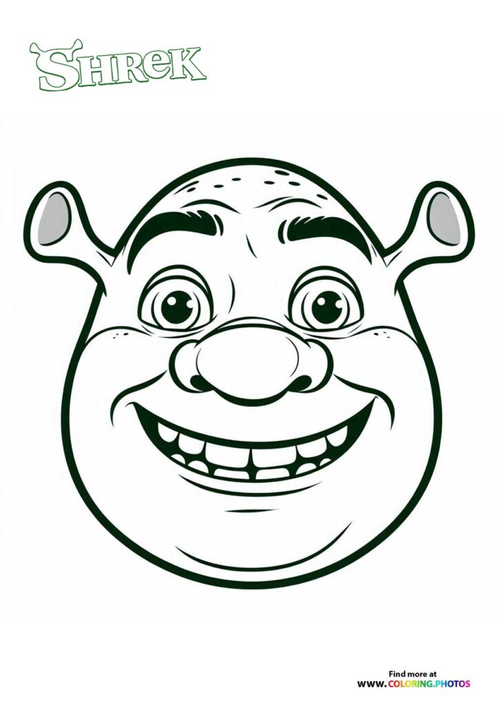 Shrek's Smiling Face