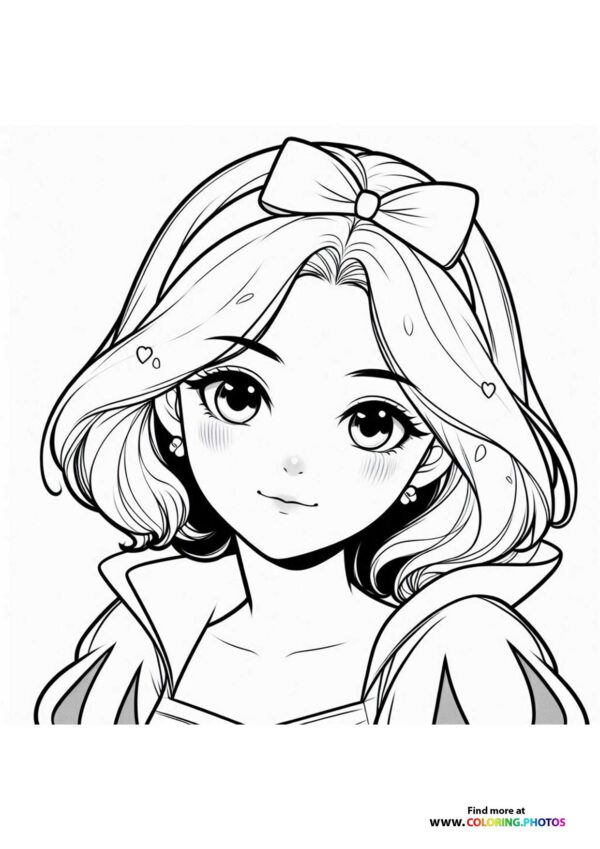 Snow White with Bow