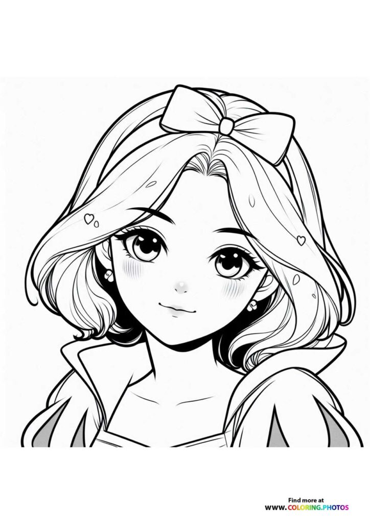Snow White with Bow