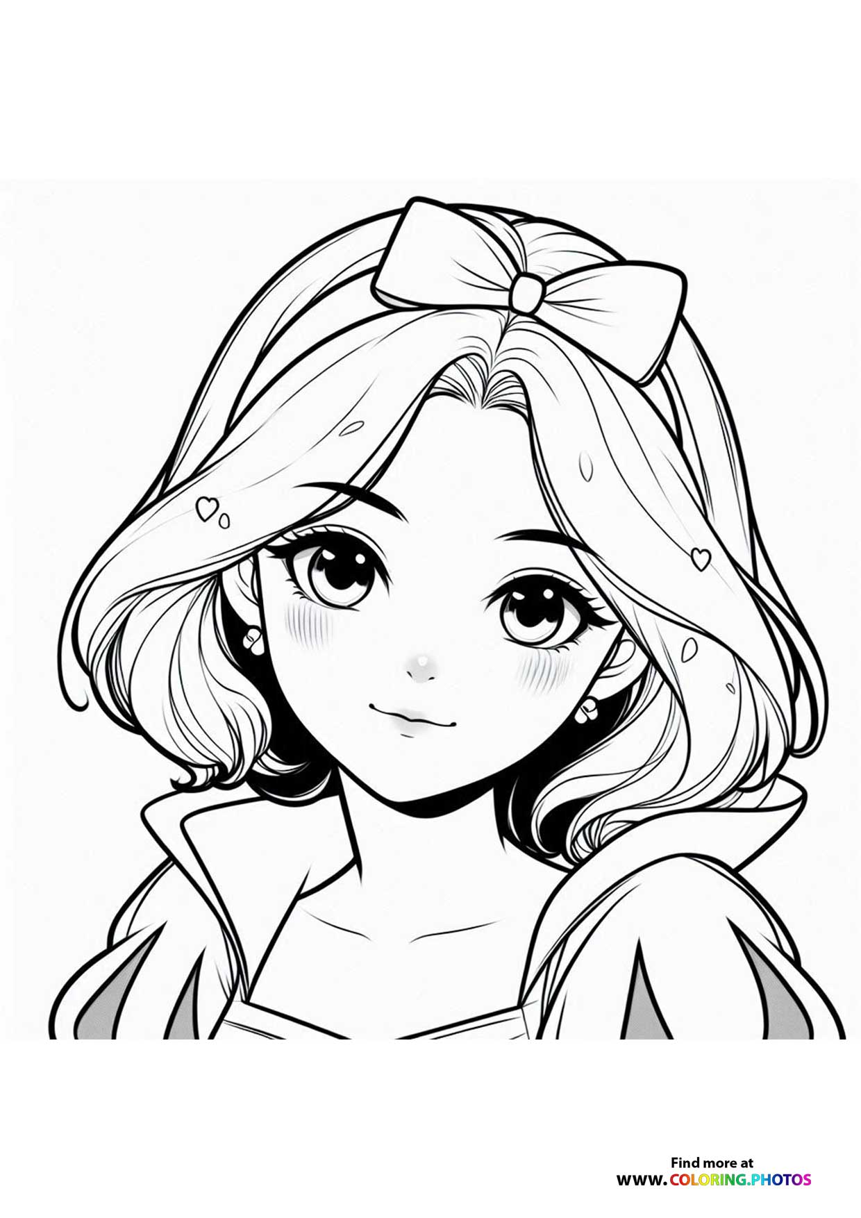 Snow White with Bow