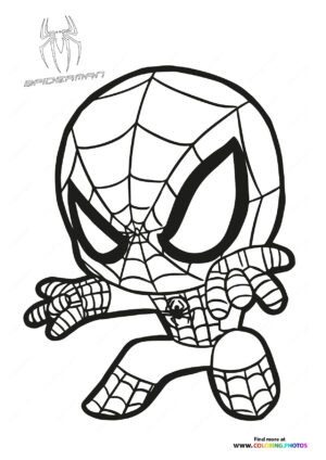Cute little Spiderman