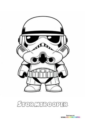 Cute Stormtrooper from Star Wars