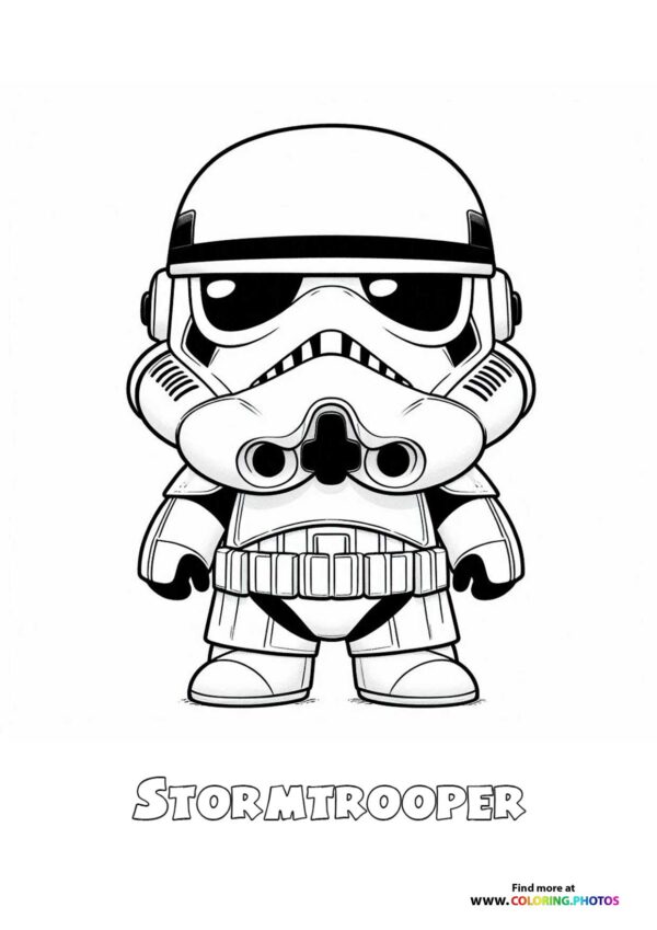 Cute Stormtrooper from Star Wars