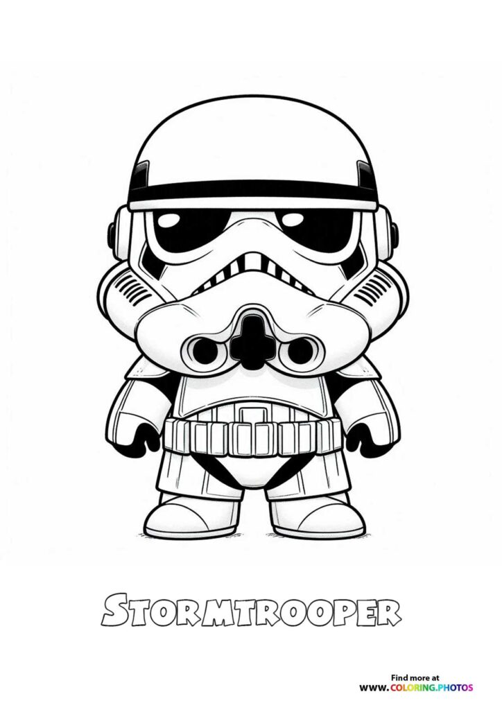 Cute Stormtrooper from Star Wars