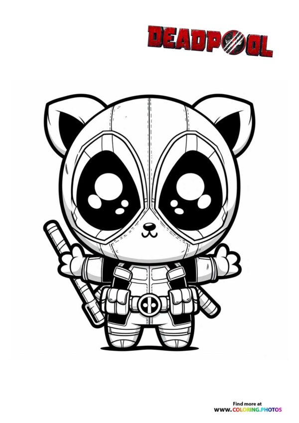 Cute Chibi Deadpool