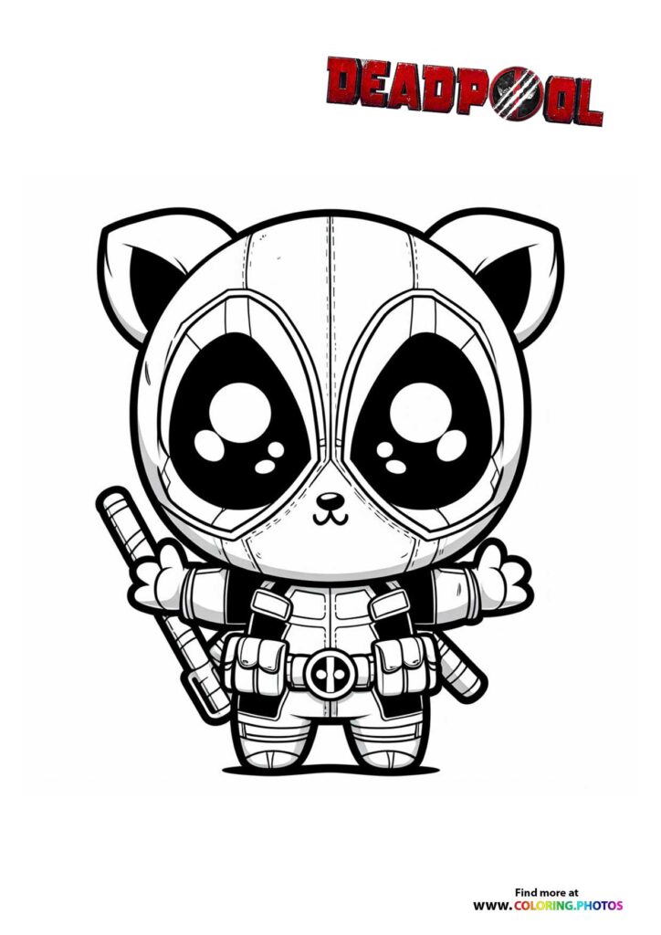 Cute Chibi Deadpool