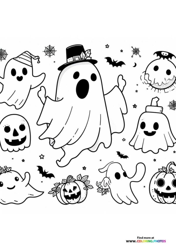 Halloween Ghost Parade