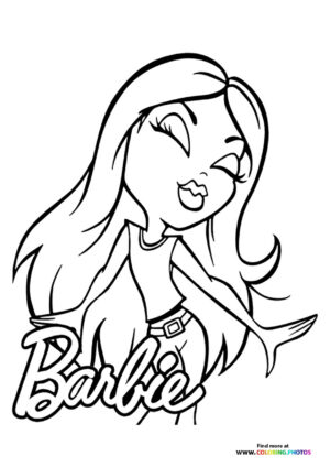 Barbie with Flowing Hair