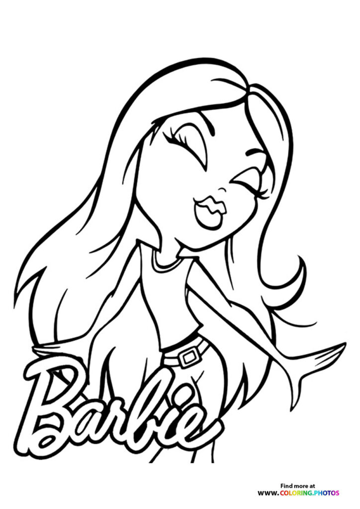 Barbie with Flowing Hair