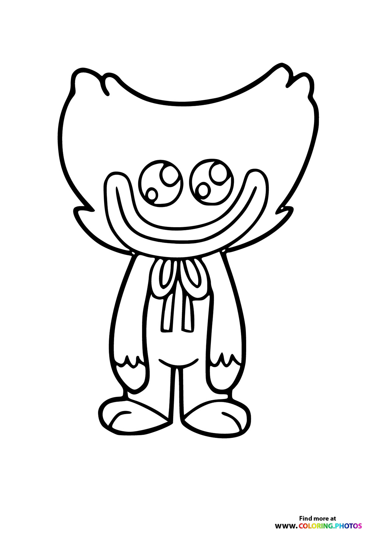Huggy Wuggy Smiling