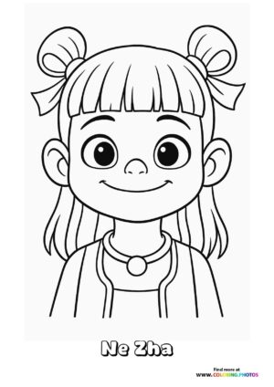 Ne Zha Smiling Portrait