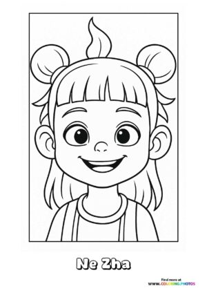 Ne Zha Smiling Portrait