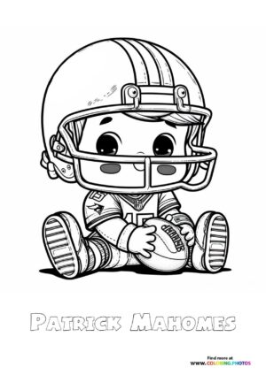 Cute little Patrick Mahomes