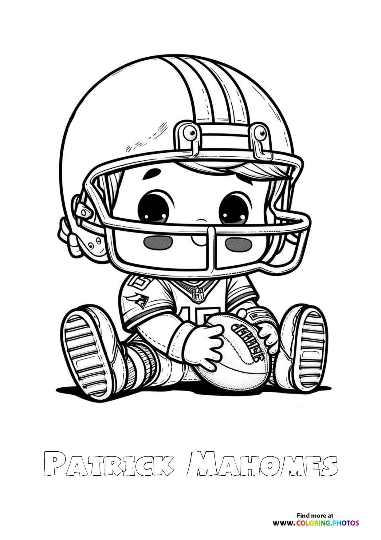 Cute little Patrick Mahomes