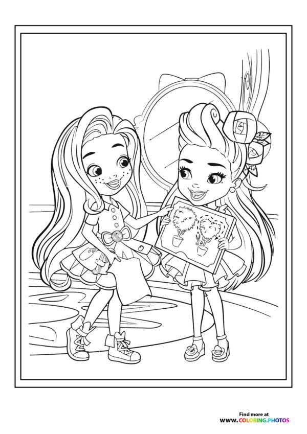 Cute little girls