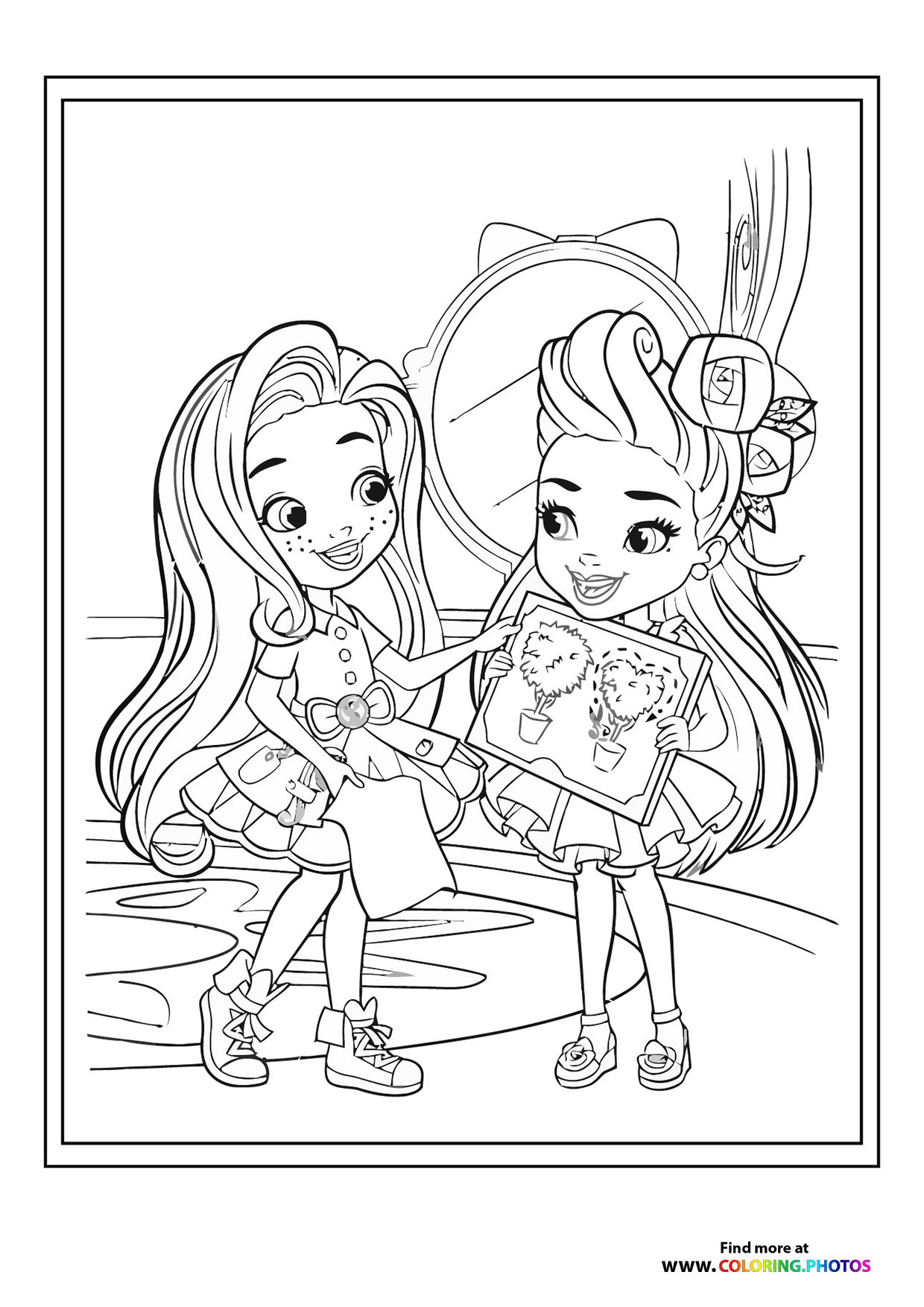 Cute little girls