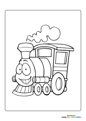 Cute locomotive