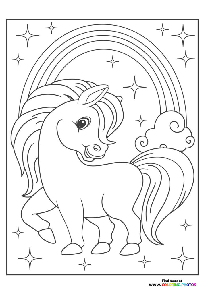 Cute pony