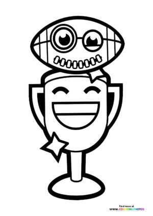 Cute Super Bowl trophy