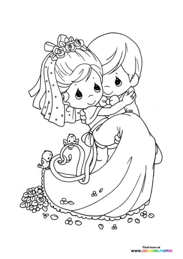 Groom Holding Bride